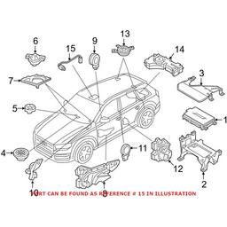 Audi Navigation Microphone 4M0035711